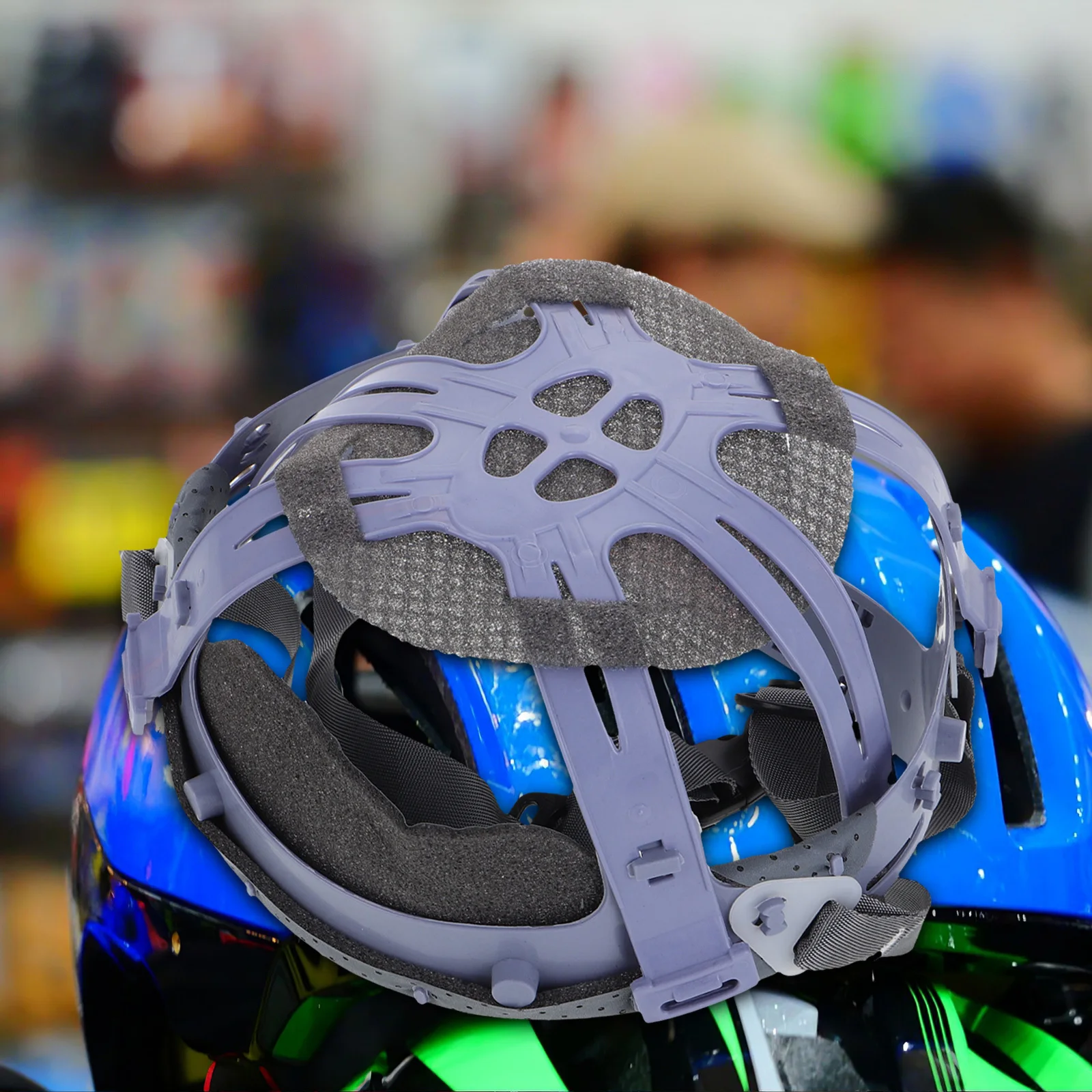 

Hard Hat Liner Insert Grey Adjustable 6-Point Suspension Safety Replacement Bump Cap Insert Head Protection Hard Hat Liner