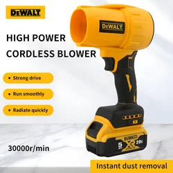 DEWALT Brushless Air Blower Electric Turbo Blowers Car Strong Rechargeable Blower Vacuum Cleaner Blowing Tool Dewalt 18V Battery