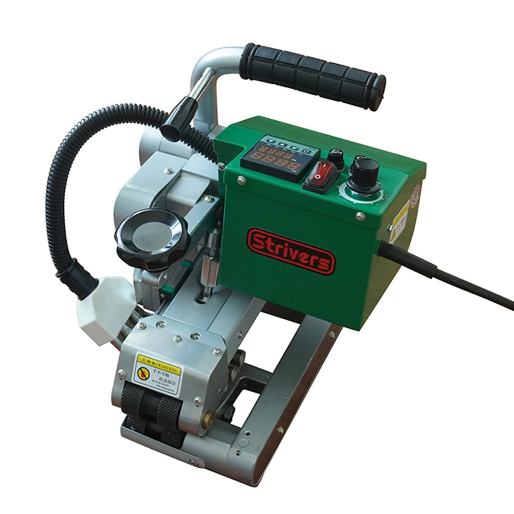 رائجة البيع (Wedge-F1) ماكينة لحام الأغشية الأرضية للتسلق الأوتوماتيكية للوحة مقاومة للماء طبقة غشاء HDPE 220 فولت 1800 وات #2