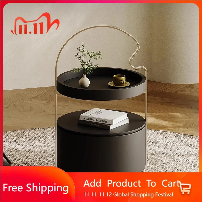 

Журнальный столик уникального дизайна, современный маленький скандинавский роскошный приставной столик, экономящий пространство, дизайнерский конференц-зал, вспомогательная уникальная мебель