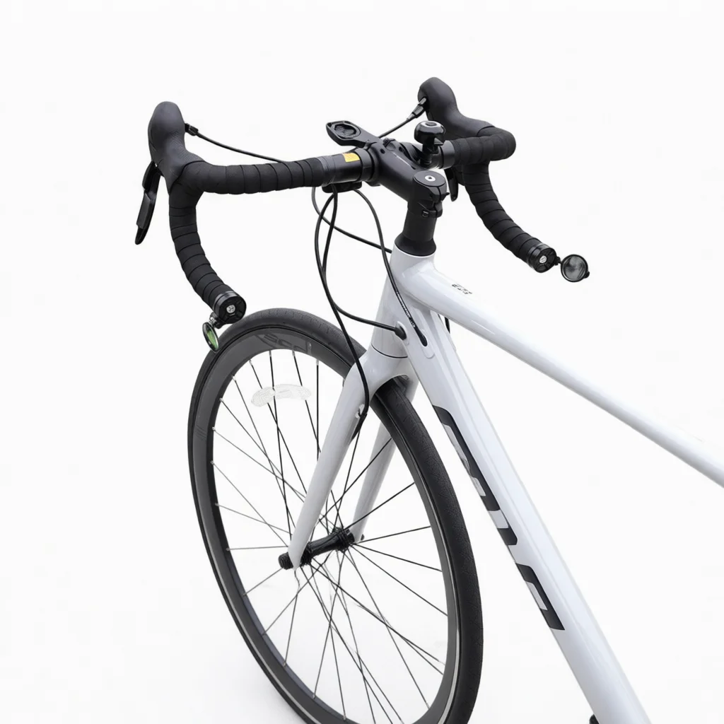 自転車ハンドルバーミラー HD アクリル凸面鏡調整可能な安全 - Cycling Commute Gear のレビューと価格