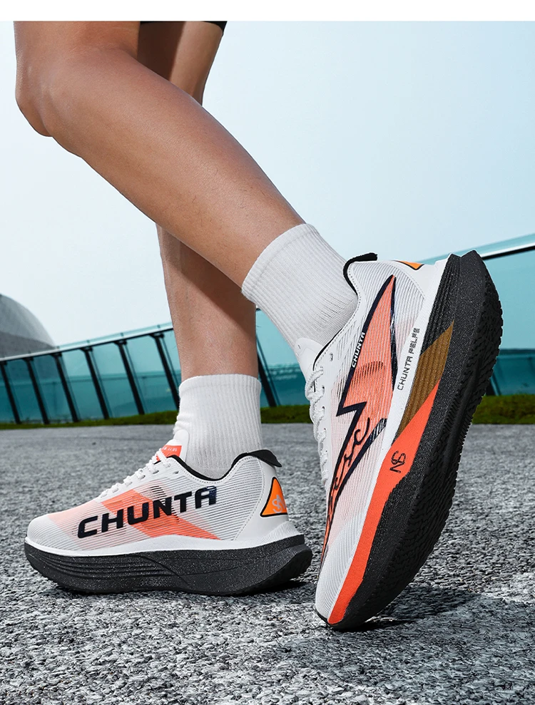 Herren-Laufschuhe mit Carbonplatte Spezial-Marathon-Sportschuhe Atmungsaktive Leichte Damen-Komfort-Sneaker für Outdoor-Aktivitäten – Detail 21