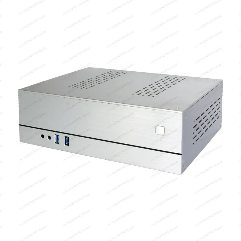 

Aluminum shell Iron structure chassis HTPC horizontal ITX mini chassis, semi-high graphics card