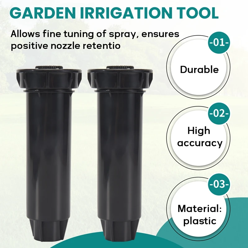 10Pcs -Up Sprinkler Lawn Tool -Head for Garden Supplies 360 Degree Irrigation Equipment Gear Sprinkler-A79M view 2