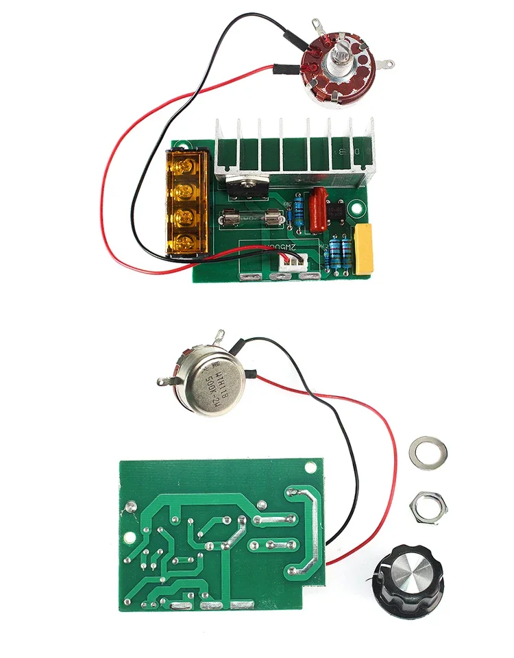 AC 10V-220V 4000W SCR Voltage Regulator Dimming LED Dimmer Motor Speed Controller Thermostat High-power Power Supply module