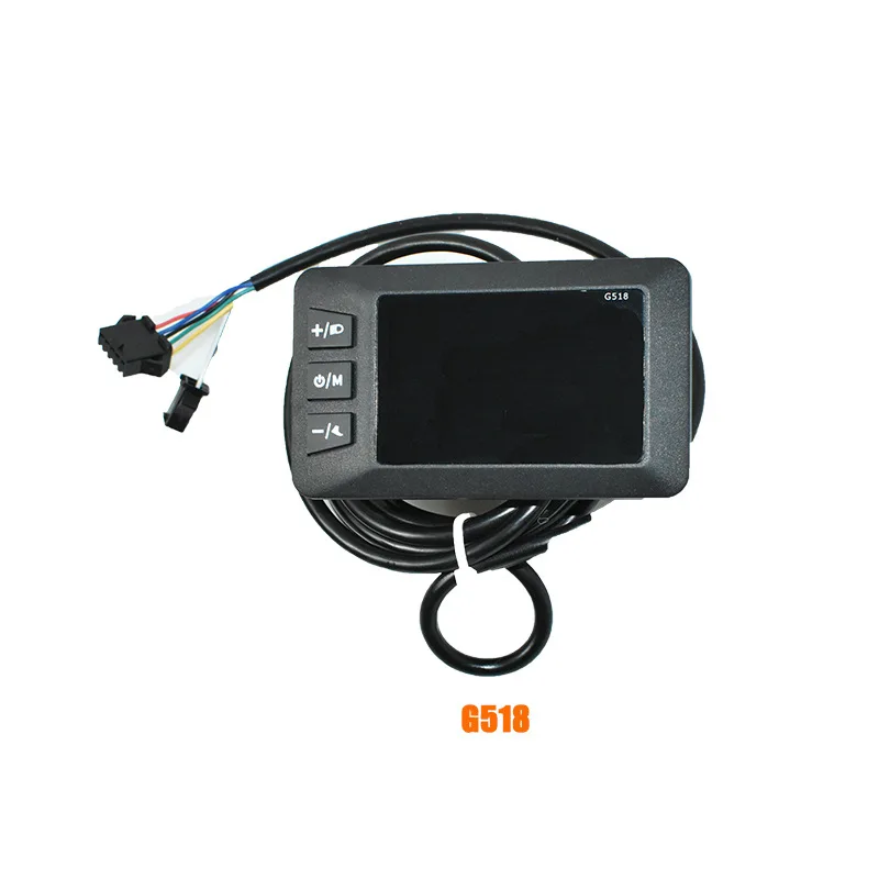 24/36/48/60V/72V Electric Bicycle LCD Liquid Crystal Display Instrument G518 Color Screen Instrument