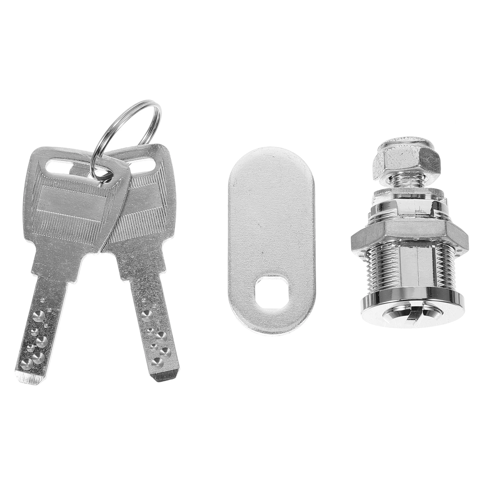 

Cabinet Lock Stainless Steel Heavy Duty Drawer Locks Keys for Tool Boxes File Security Counters Showcase Door Locker Storage