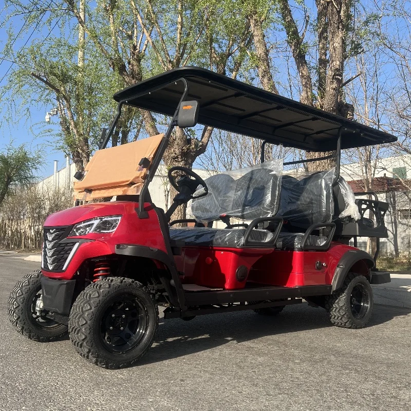 

New Hunting Off Road Electric Golf Cart 2 4 6 Seater Luxury Club Golf Cart Buggy Car For Sightseeing