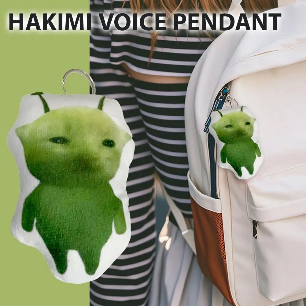 

Брелок с котом, голосовая игрушка для хомяка Talking Mung Bean, милая плюшевая игрушка, новые подарки для девочек, лучшие друзья, дети