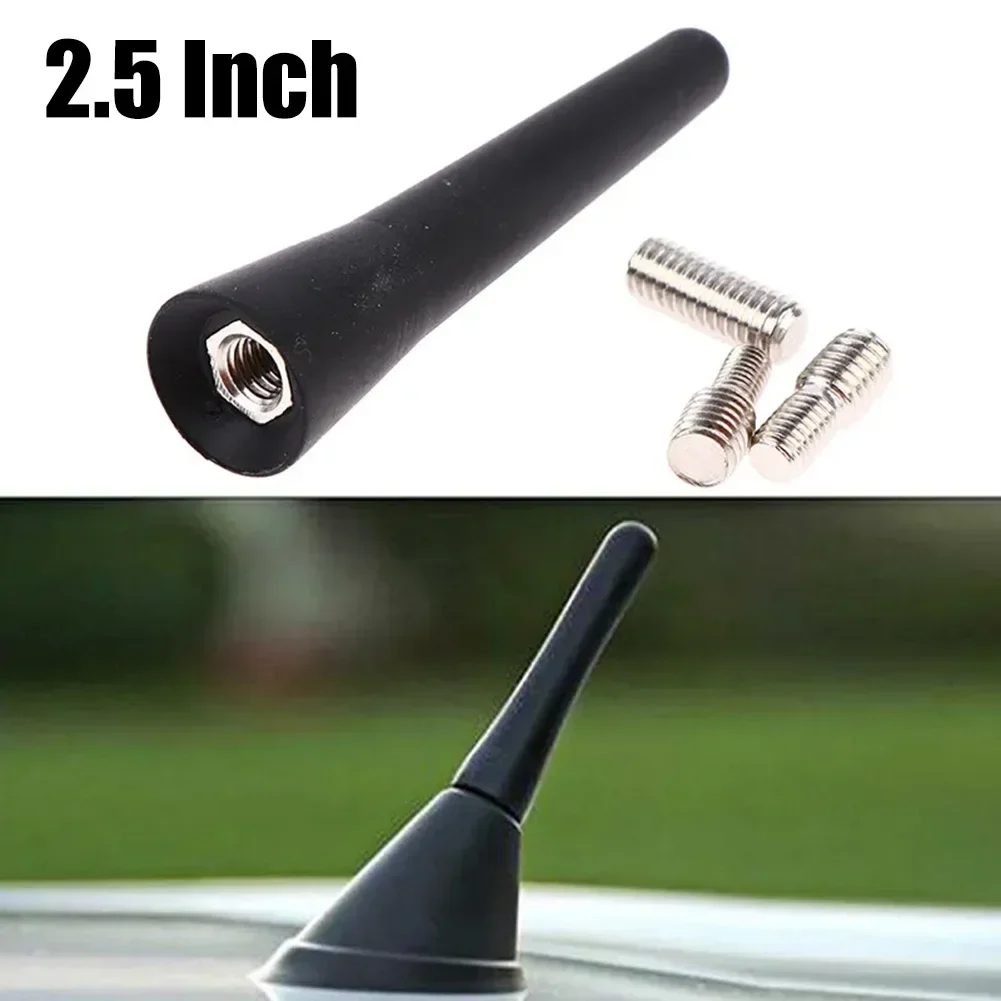 

Car FM AM Aerial 6.5cm Length Car Antenna With Screws 2.5 Inch Short Car FM AM Aerial 6.5cm Length Accessories