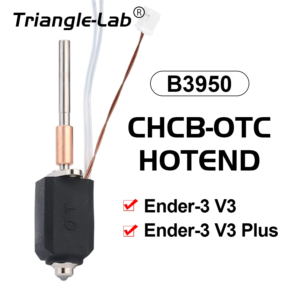 

Trianglelab CHCB-OTC Hotend for Enter 3 V3 & Enter 3 V3 Plus high flow High power print CF ABS PLA PETG Extruder Hotend Upgrade