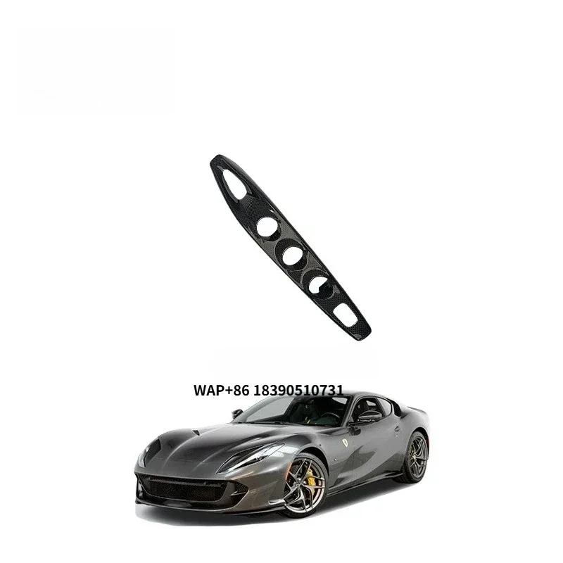

Superfast Dry Carbon Full Transmission Control Panel Bridge for 812 2017-2020 Fit Interior Kits Central Console Cover