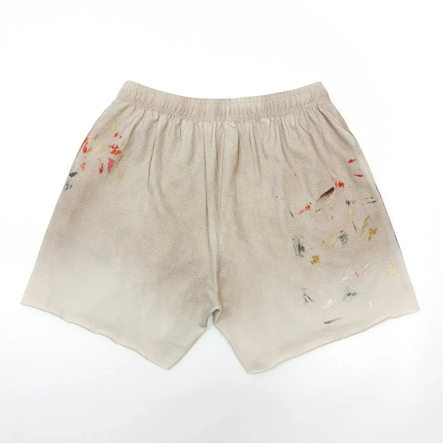 Gallery Dept Hand Painted Splash Ink Graffiti Shorts