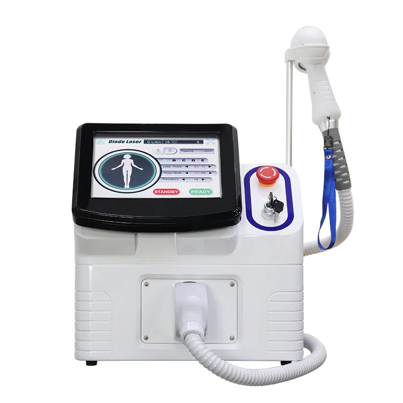 

With 755/808/1064 Hair Removal Machine Permanent Alexandrite Diode Hair Removal Machine Skin Care Rejuvenation For Permanent Use