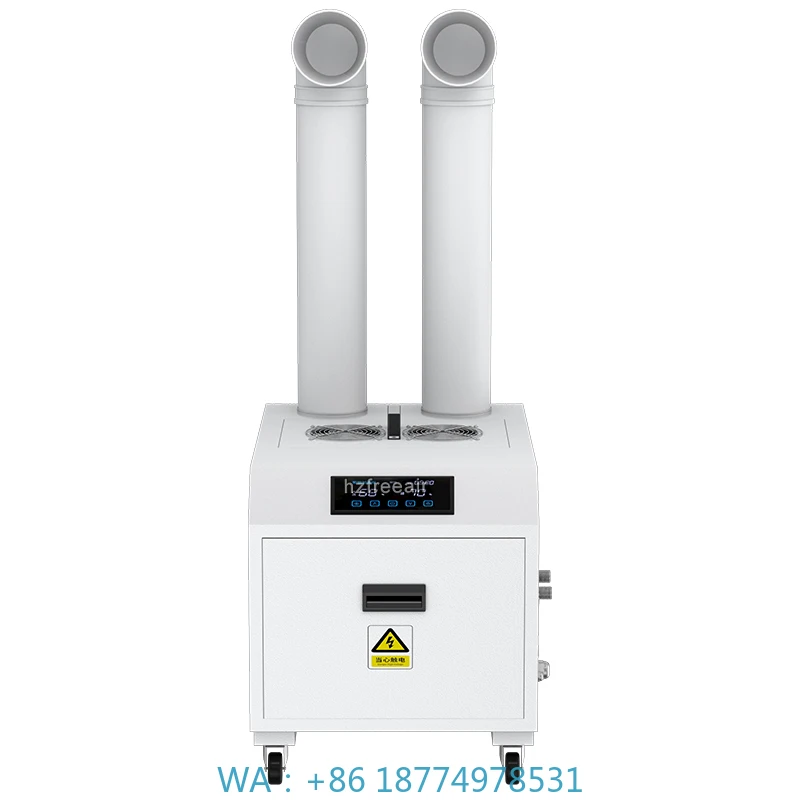 

ntrol Industrial Ultrasonic Humidifier for Mushroom With LCD Display18KG/H Large Capacity Greenhouse Intelligent Temperature Co