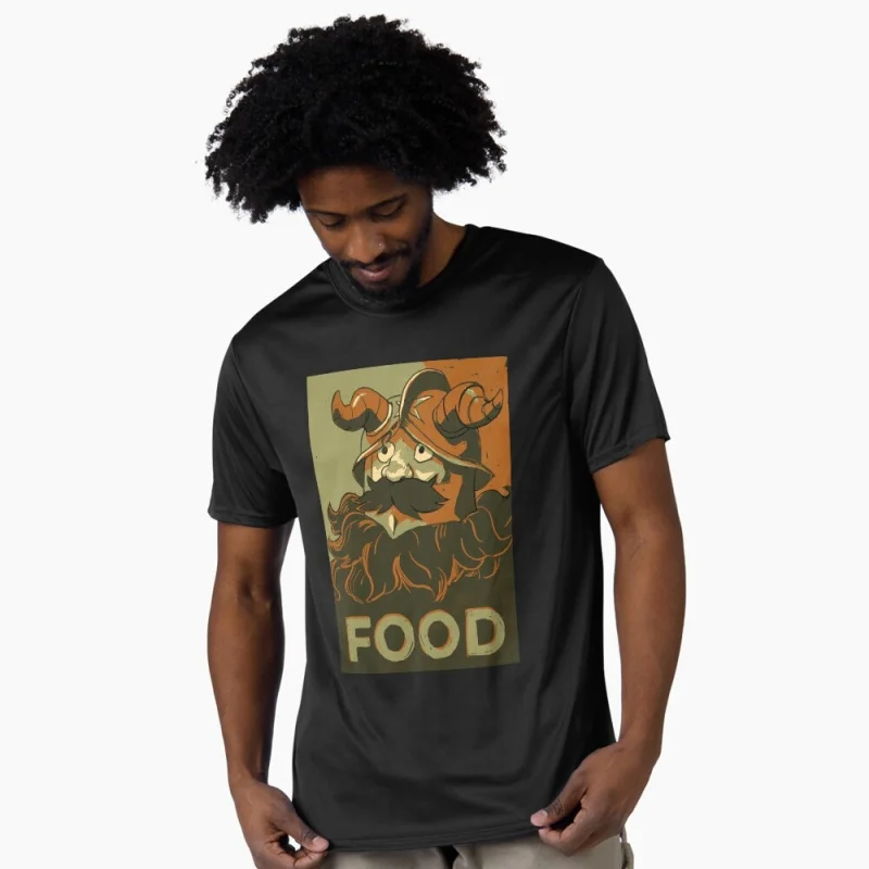 

Senshi for Food Delicious in Dungeon Gift T-Shirt for RPG Gamer Dungeon Meshi Fantasy Adventurers Graphic clothes All size tops