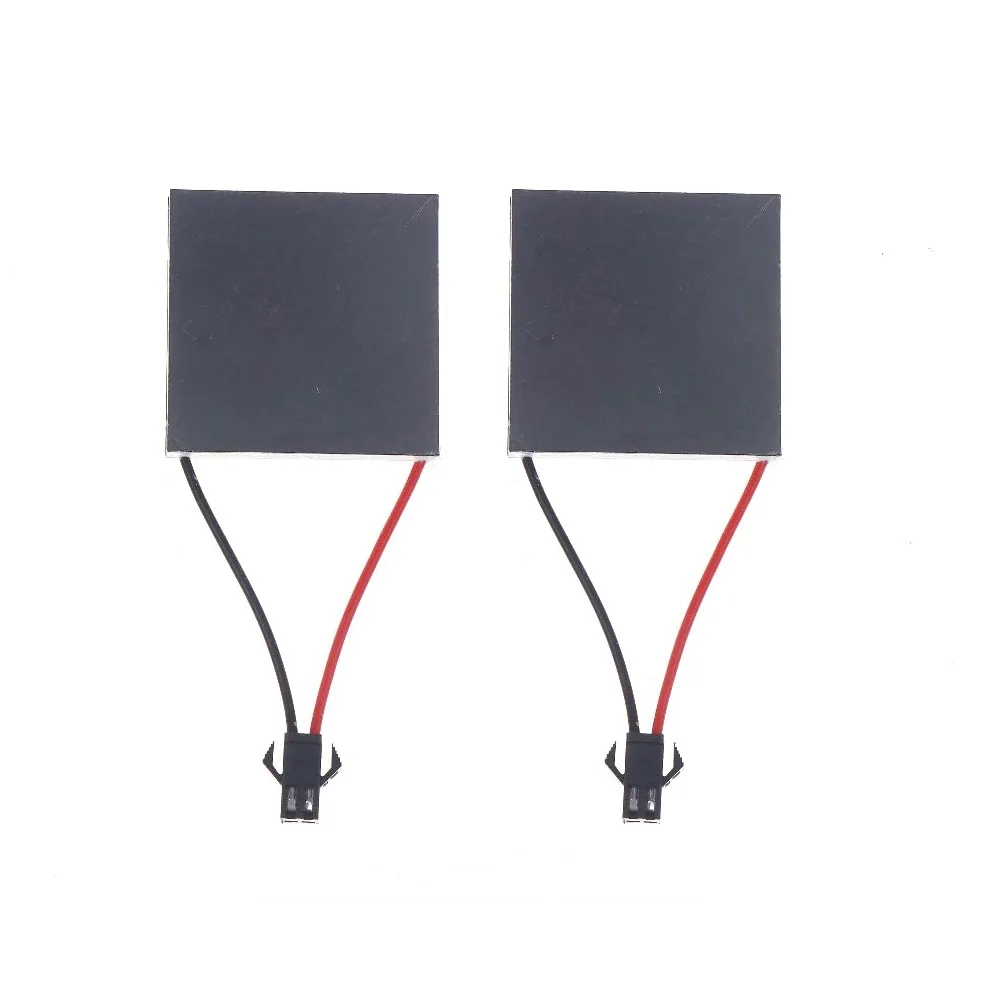 2PCS Stove For Fan Generator 40x40mm Silver Semiconductor 200-250C High For Temp Thermal Conversion Repair Parts For Fireplace