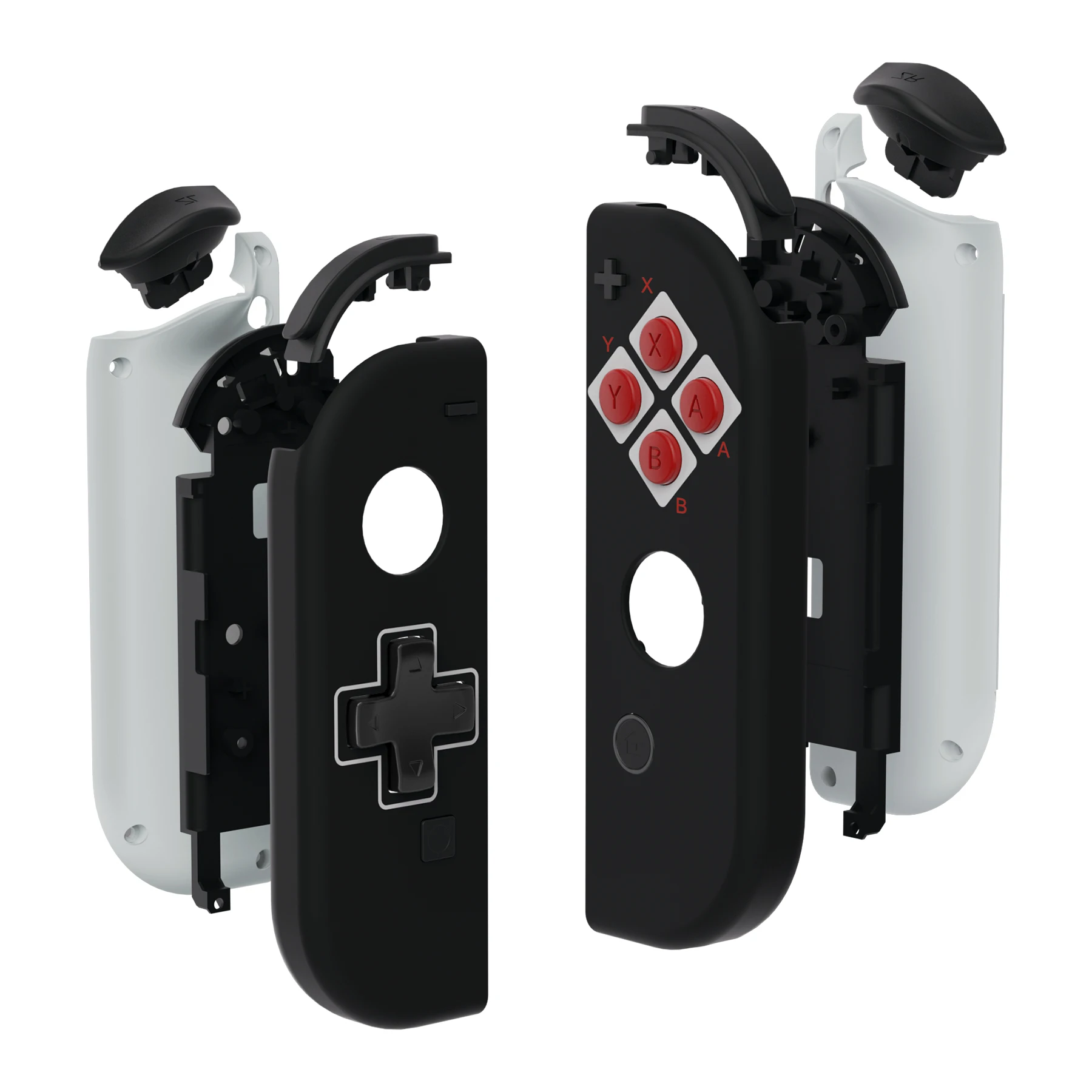 eXtremeRate Replacement Housing JoyCon Shell Buttons Controller Case for NS Switch JoyCon/OLED JoyCon - Classic Series