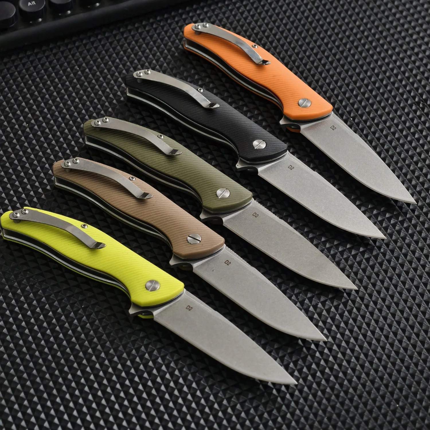 2026 new Portable with clip multifunctional professional D2 steel outdoor camping, wild fishing, sharp fruit folding knife - view 4