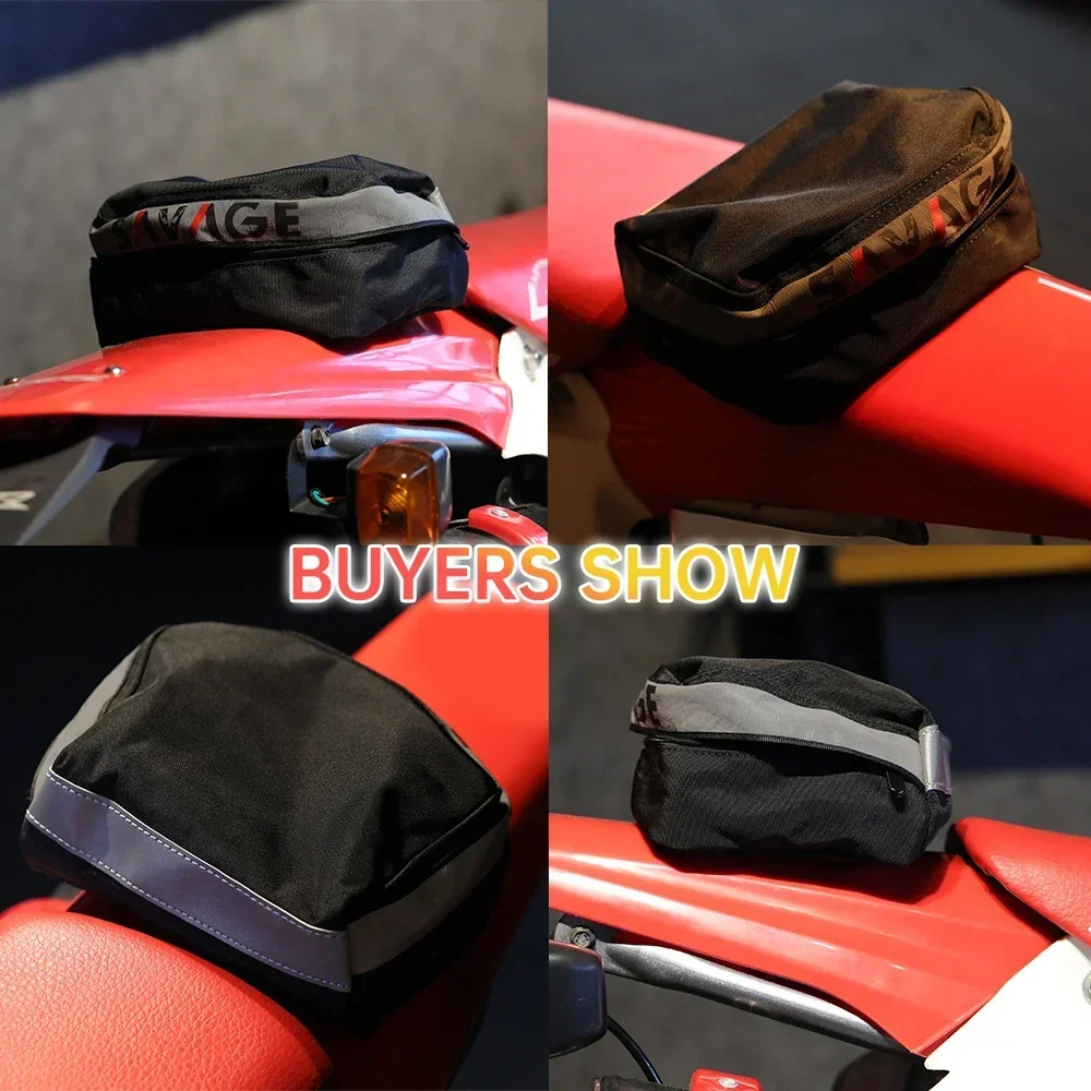 Tail Bags Tool Bag For SUZUKI DRZ400SM DRZ400S DRZ400E RM 85 250 RMZ 450 DR Motorcycle Rear Fender Pack Storage DRZ 400 SM/S/E