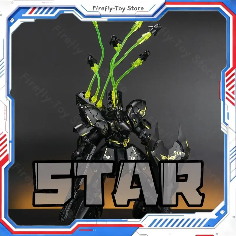 

STAR Sazabi Black Assembly Model Kits 1/144 RG Msn-04 Plastic Skeleton Anime Action Figure Robot Plastic Model Gifts Toys