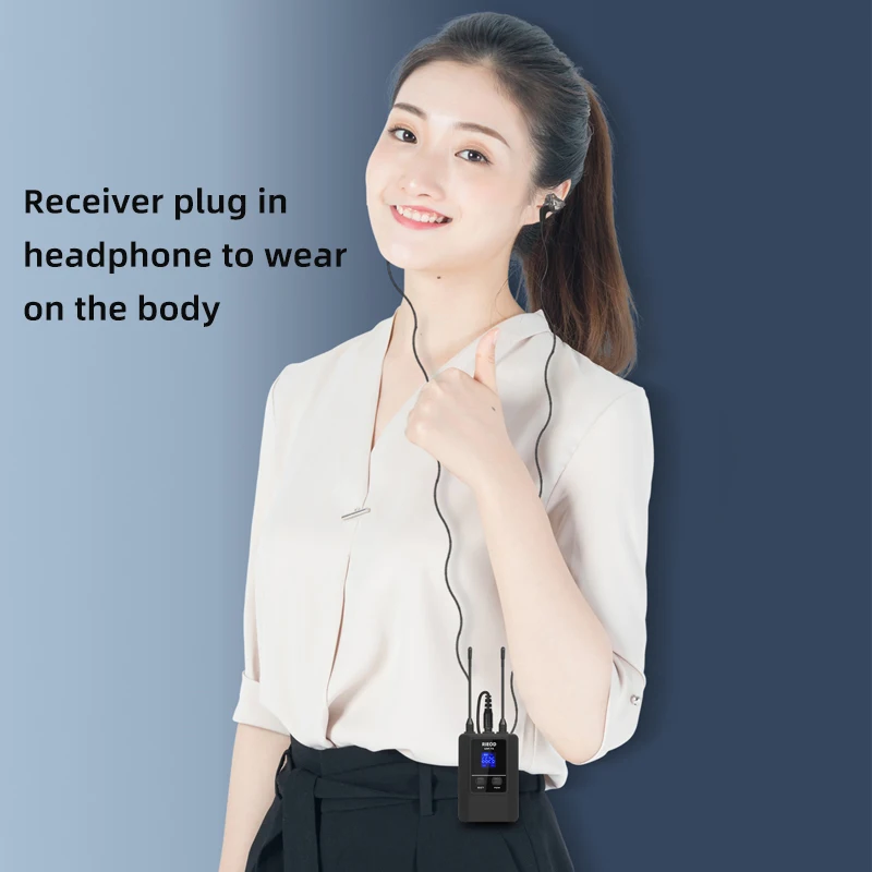 نظام ستيريو سماعات مراقبة لاسلكية للعروض المسرحية، العصابات، المطربين، الغناء، البث المباشر، سماعات المراقبة في الوقت الحقيقي