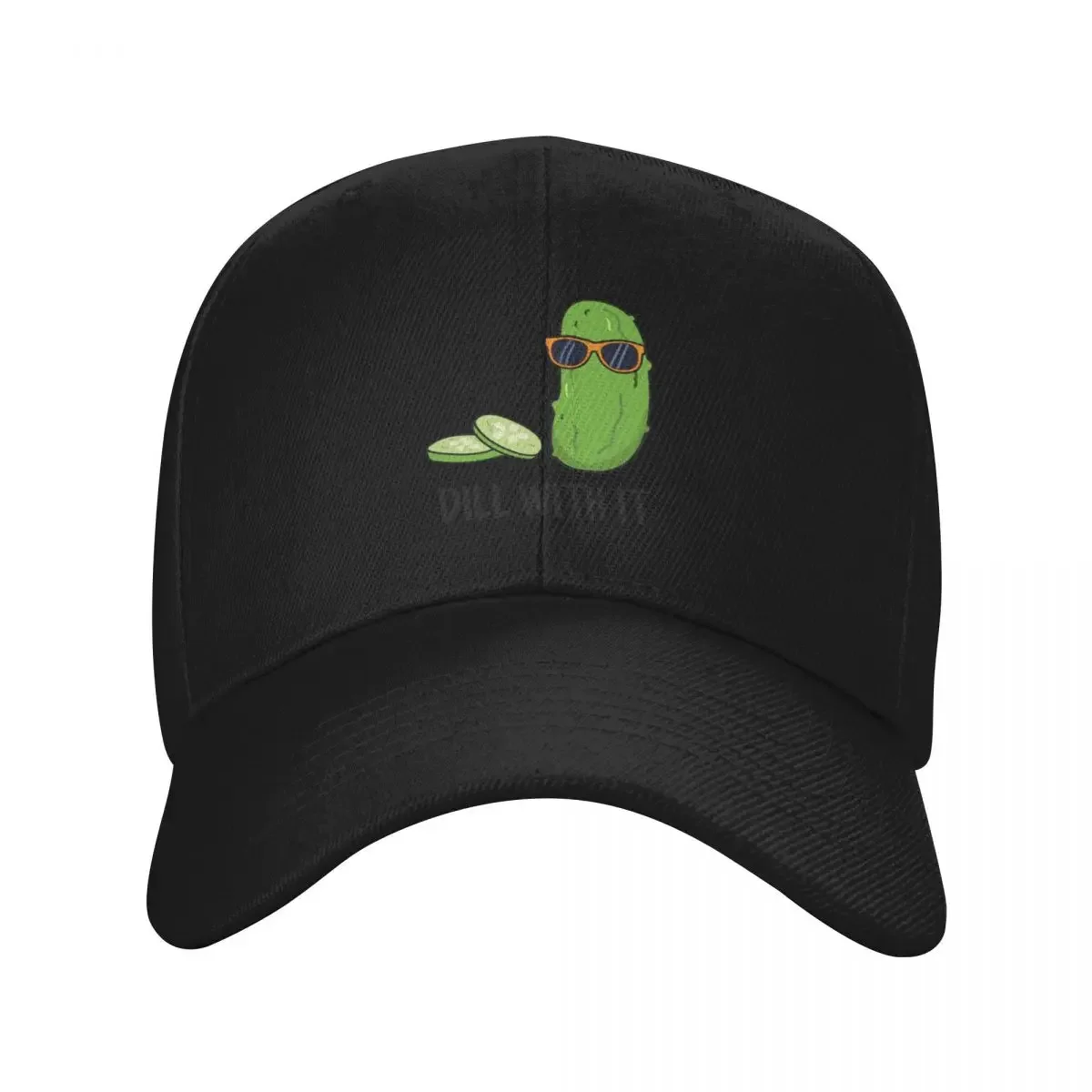 

Dill With It Food Pun Baseball Cap hats on offer Male hat Women's Beach Men's