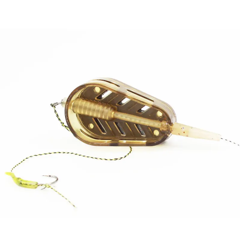 5pcs Carp Fishing Method Feeder Cage 20g/30g/40g/50g QuickRelease Bait Cage Basket Bait Fishing Tackle Accessories view 4