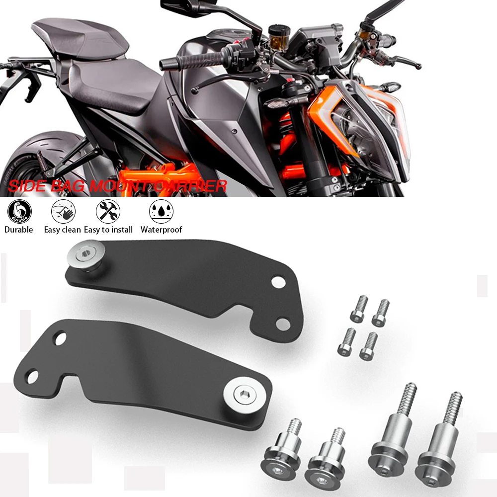 

NEW Motorcycle Side Bag Mount Carrier Fit For 1290 Super Duke R / EVO 2020 2021 2022 2023 2024 1390 Super Duke R / EVO 2024-2025