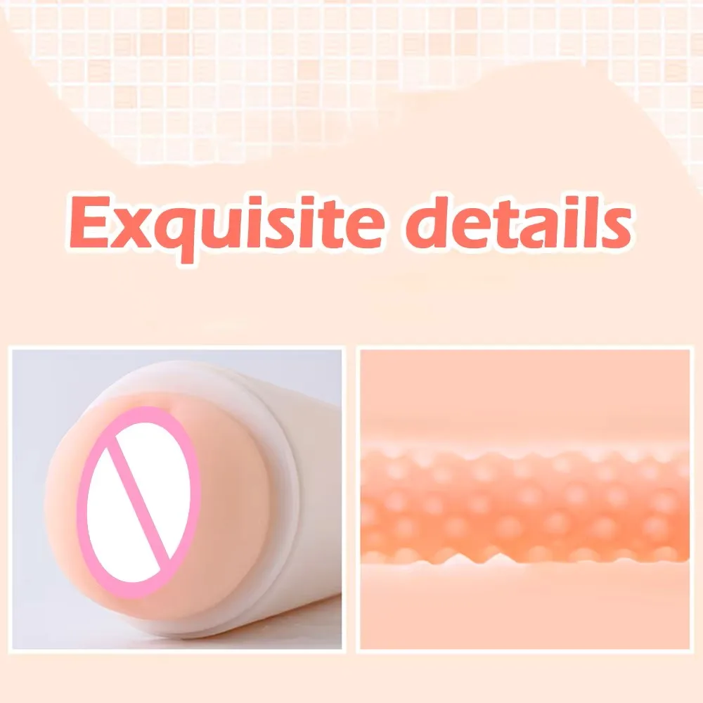 Sexy Sex Toy for Men Realistic Adult Product Male Masturbation Cup Artificial Vagina 3D Manual Pocket Pussy Men’s Masturbator view 3