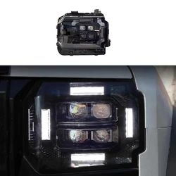 Fit for JETOUR Traveler T2 Car Headlight Matrix Laser LED Lens Headlight Super Vision Lossless Easy Installation Accessories