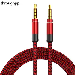 1 PC 3.5mm Male To Male Audio Cable Audio Adapter Cord Headphone Extension Cord for Phone MP3 Car Headset Speaker