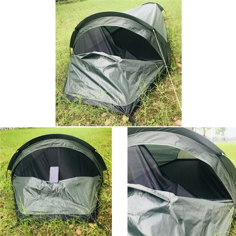 Imagem -03 - Barraca Bivvy Acampamento à Prova Dágua para Barraca Bivy ar Livre Bolsa Dormir para Uma Única Pessoa