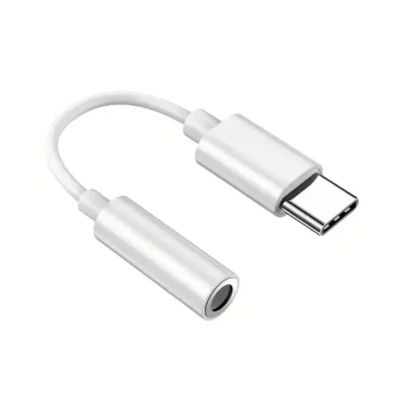 

Suitable for Apple 3.5mm to Typec digital audio adapter cable, phone microphone, headphone, sound card converter