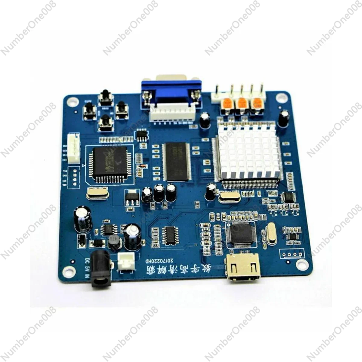 HD Video Output Converter Board VGA/RGB/CGA/EGA/YUV to HDMI-Compatible for Arcade Blue Game Machine Video Output