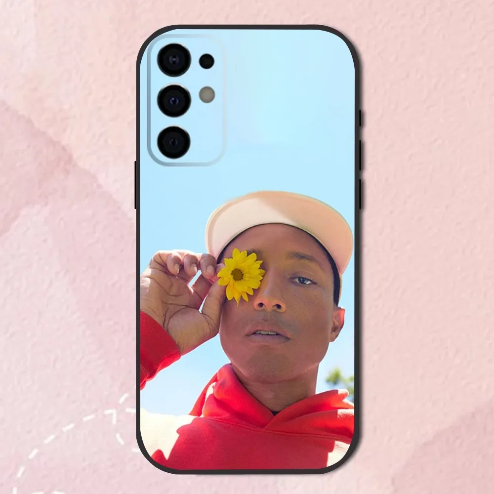 Rapper P-Pharrell W-Williams Phone Case For Samsung S24,S21,S22,S23,S30,Ultra,S20,Plus,Fe,Lite,Note,10,9,5G Black Soft Cover