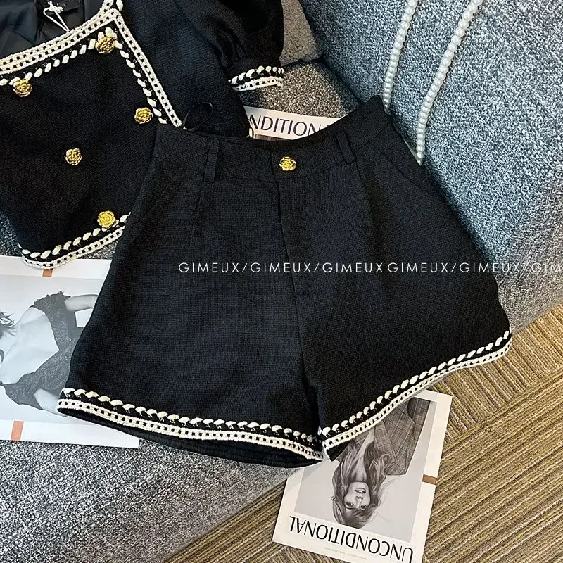 Conjunto de ropa de verano para niñas pequeñas, tops cortos y pantalones cortos, 2 piezas, traje de 3 a 12 años