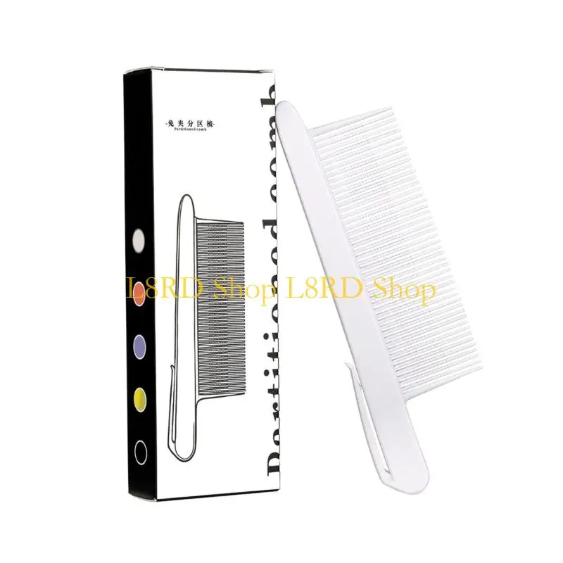 L8RD Professional Hair Styling Comb With AntiSlip Teeth For Precise Sectioning And Short Hair Styling In Salons Or At Homes