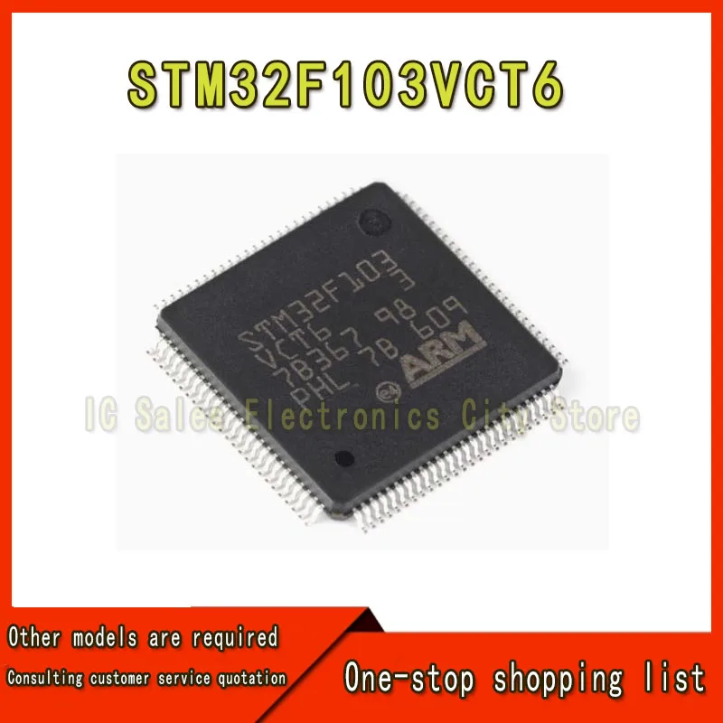 (1 Stuk) Stm32f103vct6 Stm32f103vet6 Stm32f103vbt6 Stm32f103v8t6 Vgt6 Stm32f105v8t6 Stm32f105vbt6 Stm32f105vct6 Stm32f105r105ct6