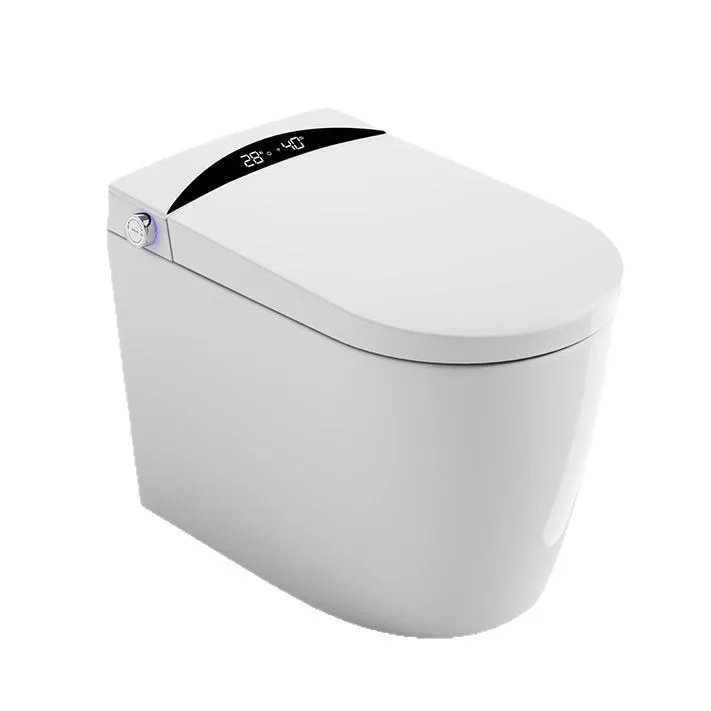

Small apartment smart toilet hotel automatic heating flush flip integrated household