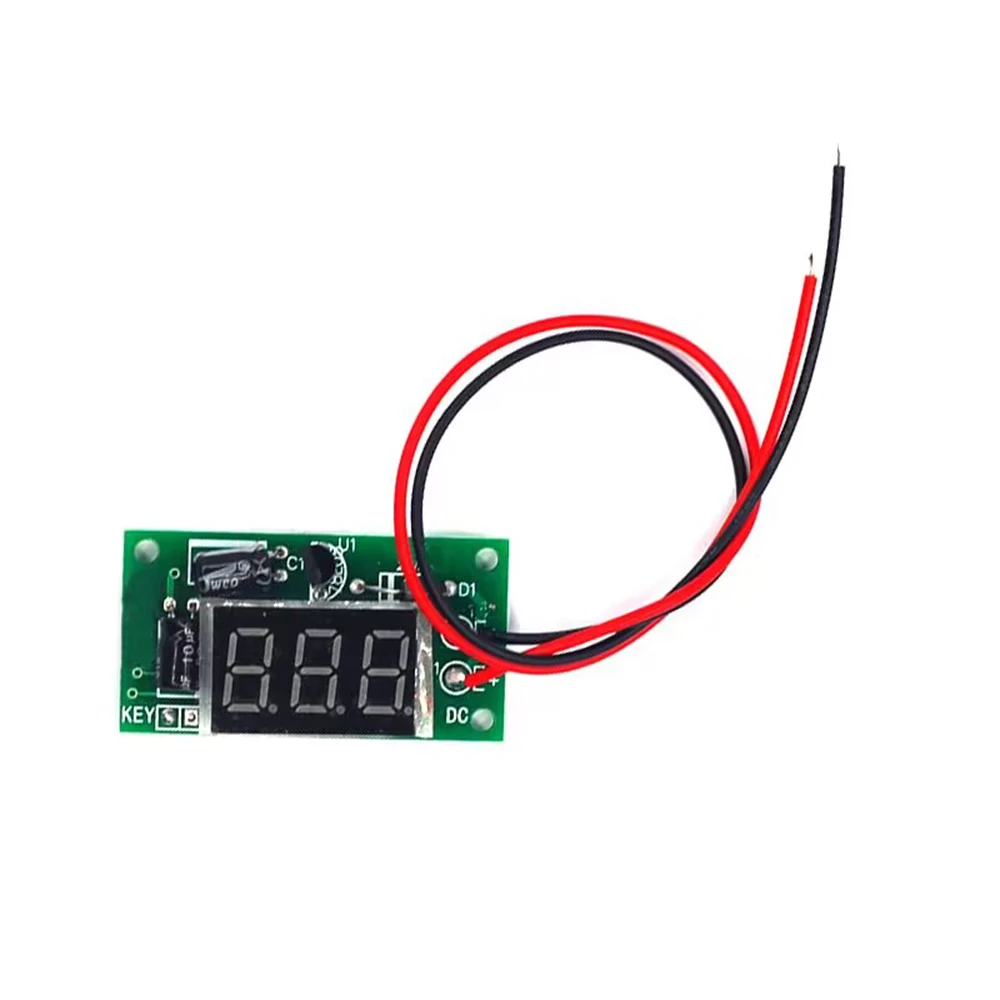 Counter Module DC 12V Power-ON 3-Bit Accumulator 3-Bit Red 0.36in Digital Tube Display Trigger Counter Module Accumulator