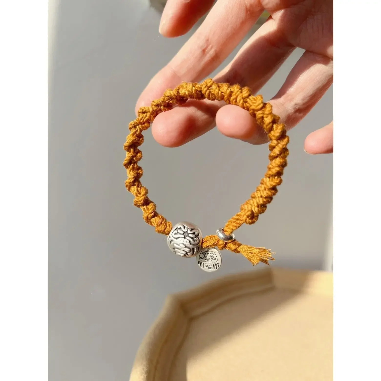 

Original Tibetan Style Create Fortune and Get Good Lucky Dharma Hand-woven Hand Rope Wishing Bracelet Ethnic Style Women's Gift