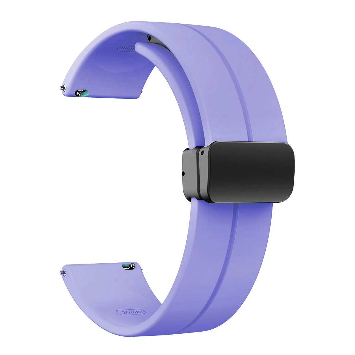 18mm 20mm 22mm Silikonband für Samsung Galaxy Watch 7 6 5 4 Serie Magnetarmband für Huawei Watch GT5 5Pro GT4 3Pro 46mm