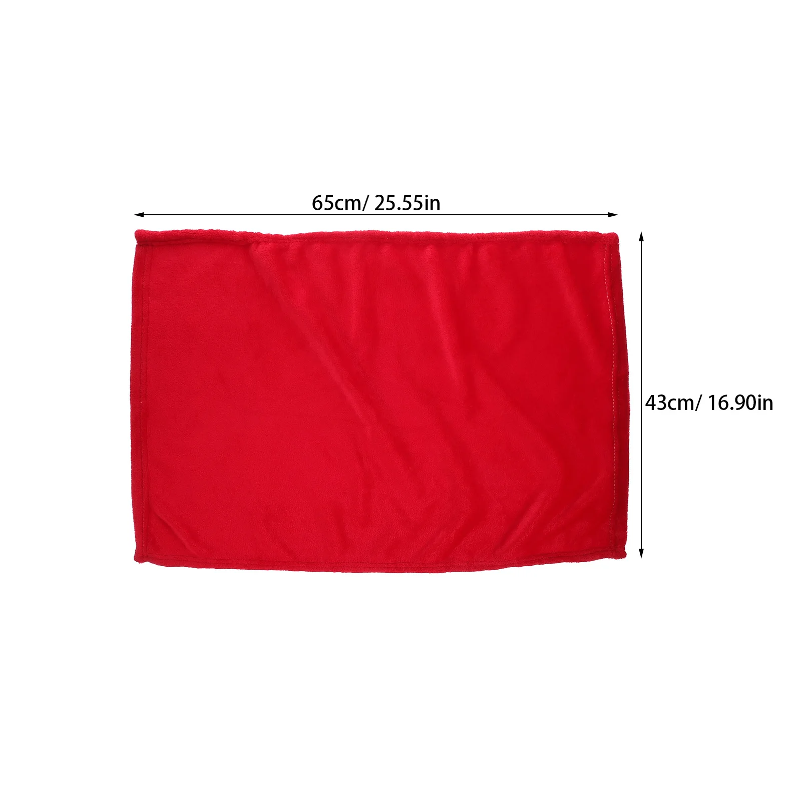 Flannel Pet Blanket Red Super Soft Lightweight Warm Cozy Fleece Solid Color Towel Bedding Flannel Pet Blanket