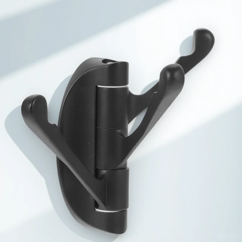 

Metal Wall Hook Heavy Duty Zinc Alloy Rotating Arms Smooth Surface Towel Hook Bathroom Kitchen Coat Hanger Durable Storage