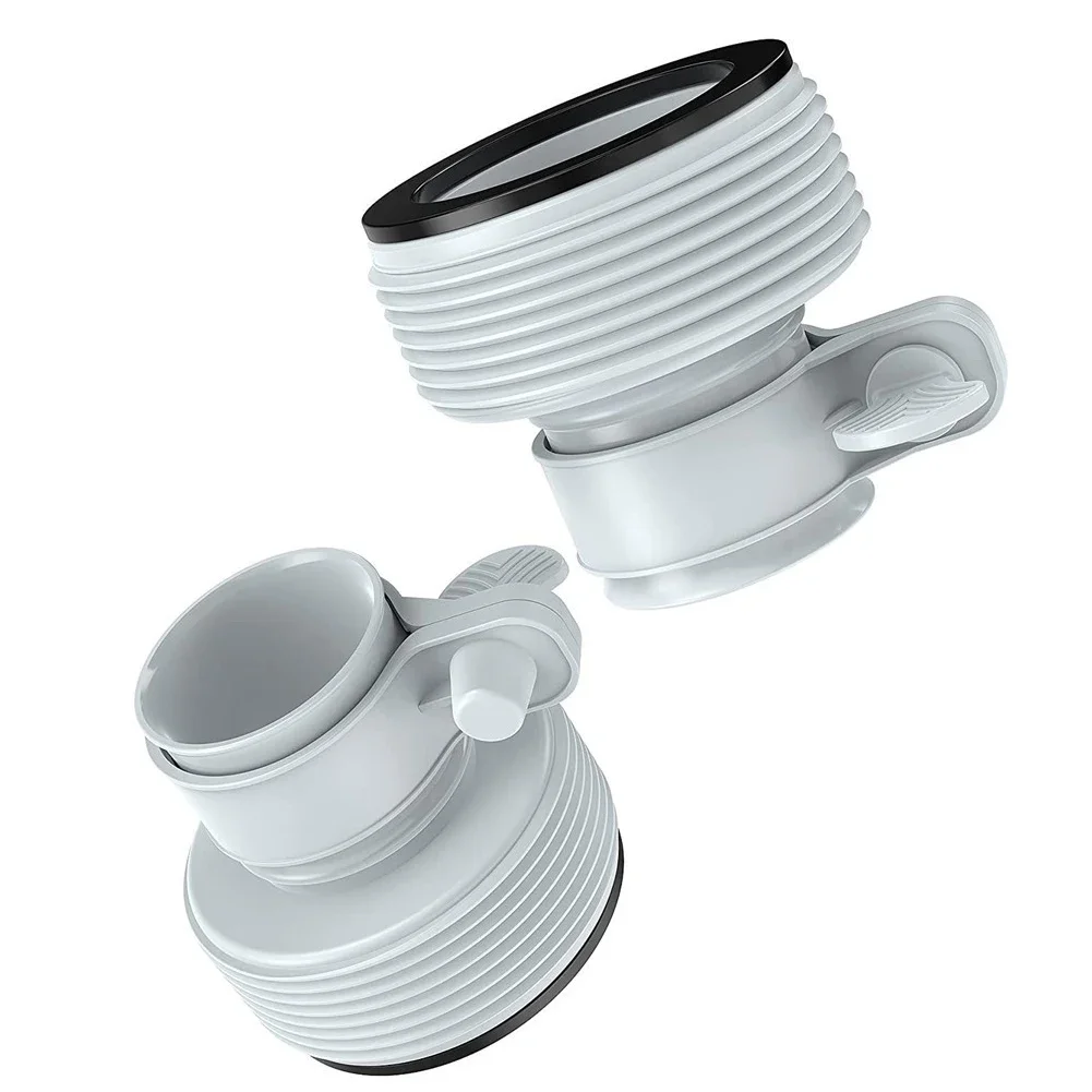 

Garden Hose Conversion Adapter 1.25 inch to 1.5 inch Type B Pool Pump Adapter for Hose Pump Connector Replacement Pump strainer