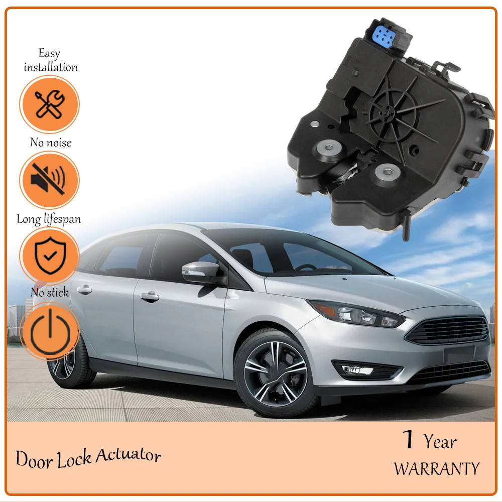 Car Door Tailgate Actuator - IntegratedCompatible With F-ord F-ocus Models,oem DLA1406,940-122,940122,3S4Z7443150BA,4S4Z7443150