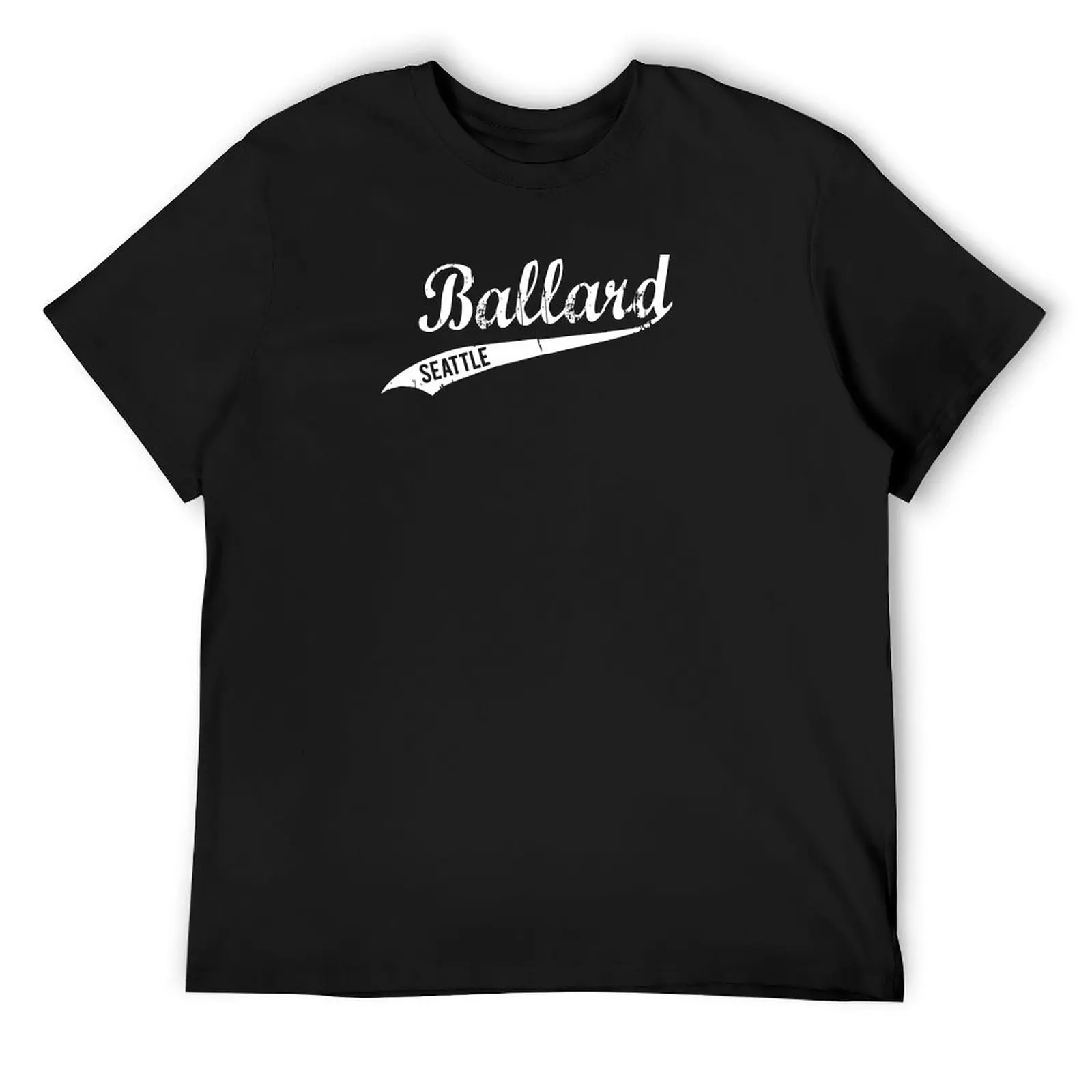 Seattle Ballard Neighborhood Vintage product T-Shirt summer top summer tops mens funny t shirts