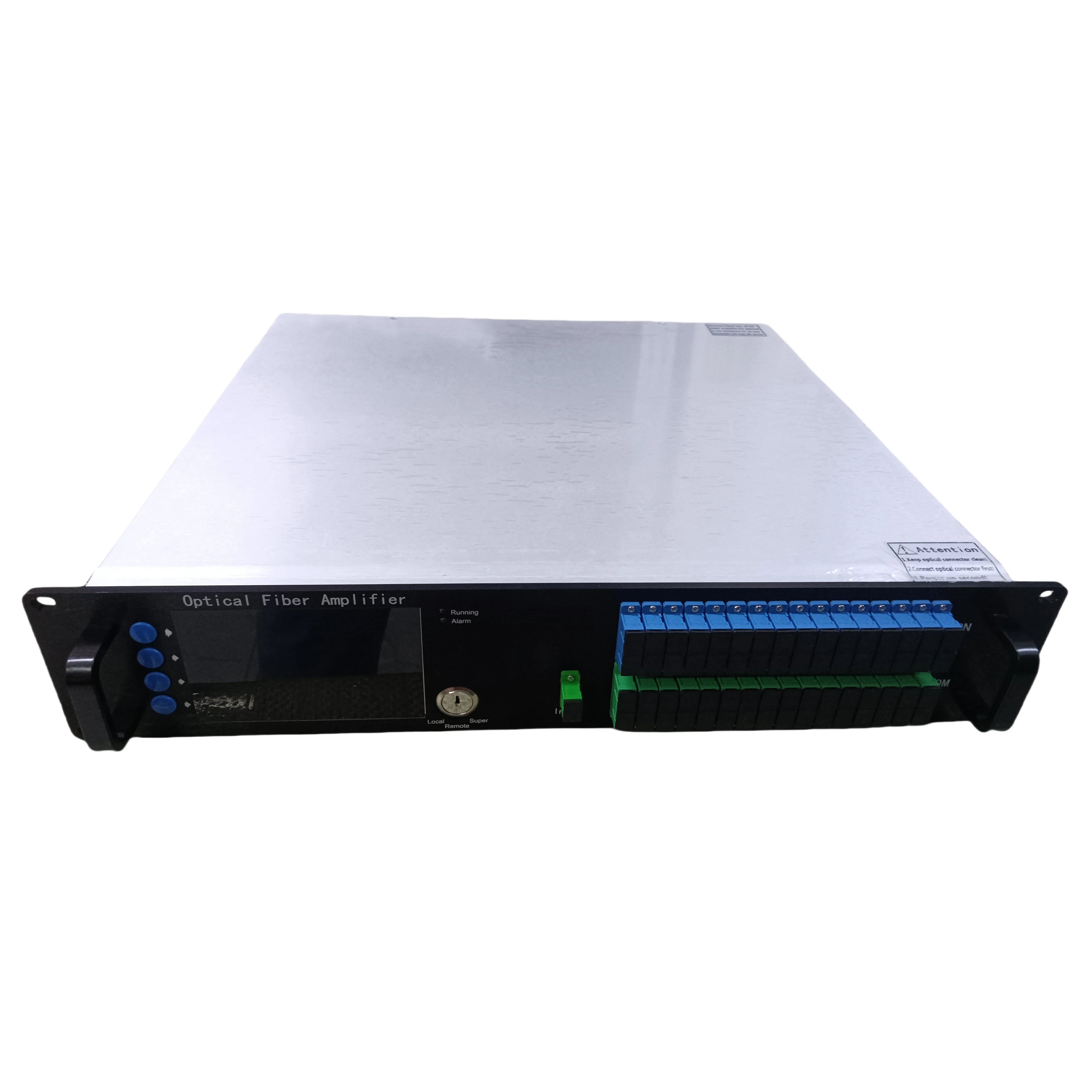 

16-портовый 22DBM 1550nm WDM Gpon 10G оптоволоконный сетевой интерфейс оборудование 22DBM EDFA Интернет-усилитель для FTTH