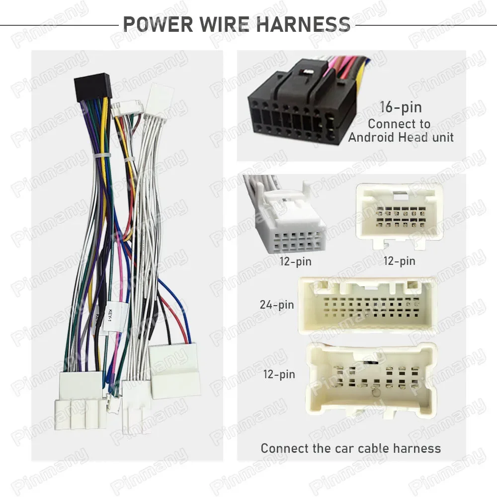 

Install Aftermarket Car Android Radio Cable Power Wire Harness Adapter RNC11 CAN Bus Decoder for Renault Captur Duster Clio
